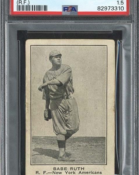 Rare 1921 Herpolsheimer Baseball Cards Surface for Auction