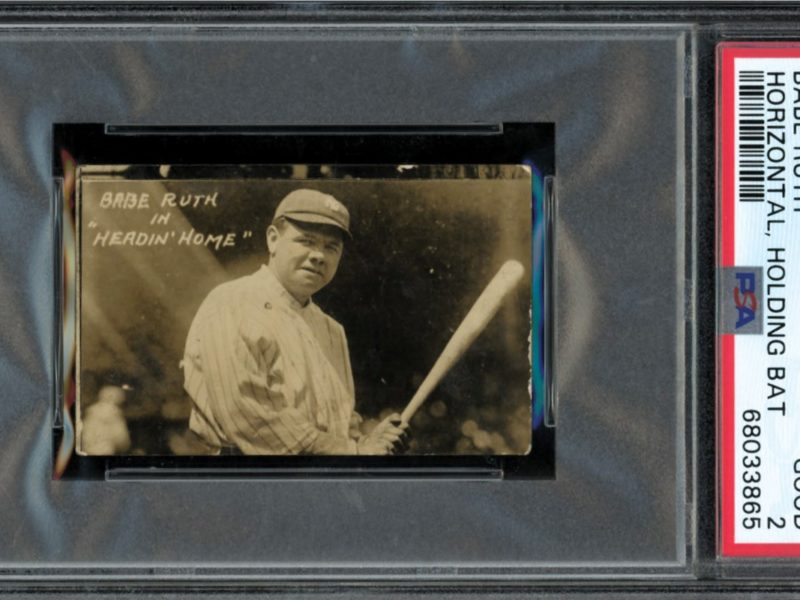 Winter Rarities Auction Showcases Rare Babe Ruth Memorabilia