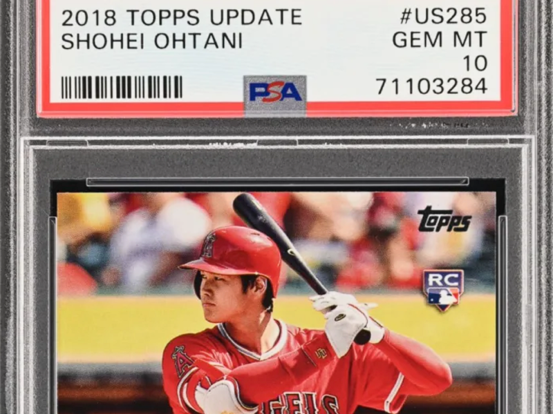 Shohei Ohtani Dominates 2023’s Most Graded Trading Cards, with Rising Stars Justin Fields and Trevor Lawrence