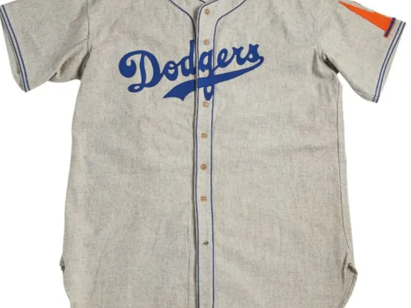 Rare Babe Ruth Dodgers Uniform and Hank Aaron Jersey Impress Auction Crowd