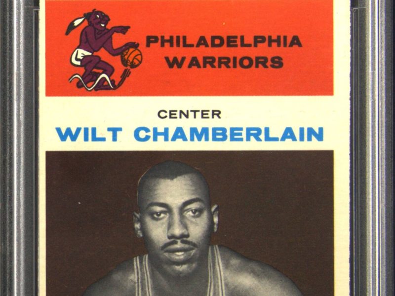 The Soaring Value of Wilt Chamberlain’s 1961 Fleer Rookie Card