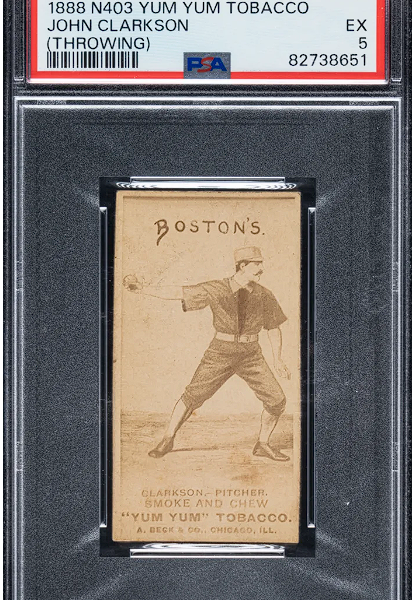 Rare 19th Century Memorabilia and Vintage Cards Take Center Stage in Stellar Robert Edward Auction