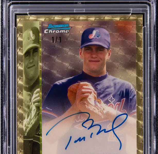 Rare Tom Brady 1/1 Superfractor Baseball Card Hits the Market