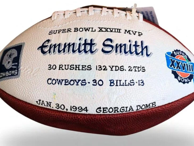 Celebrating Emmitt Smith: A 30th Anniversary Auction of NFL Memorabilia