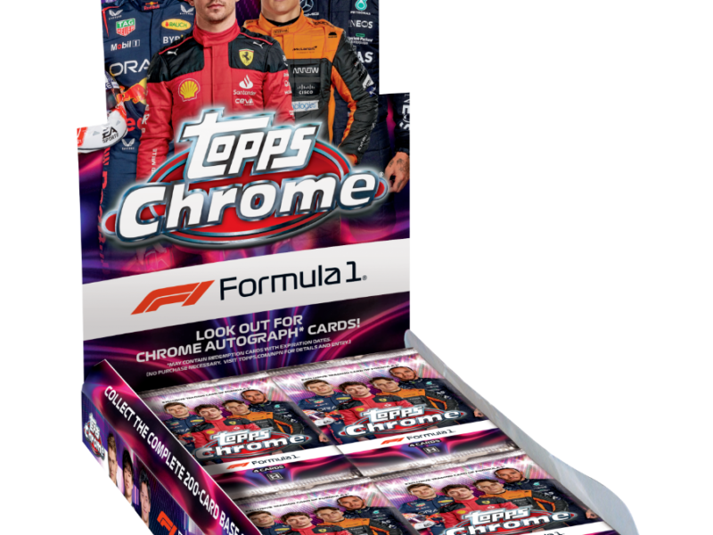 Formula 1 Extends Topps Trading Card Partnership