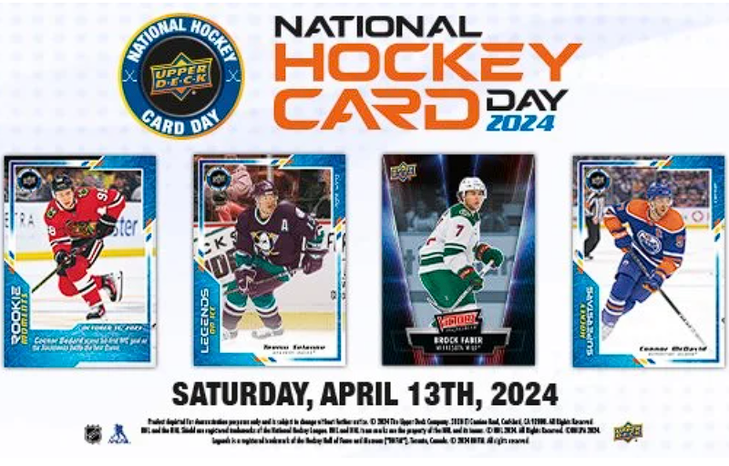 Connor Bedard Autographs Boost National Hockey Card Day 2024