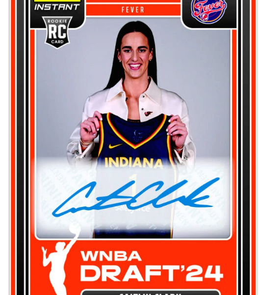 Caitlin Clark’s Trading Card Debut Ignites Panini’s Website