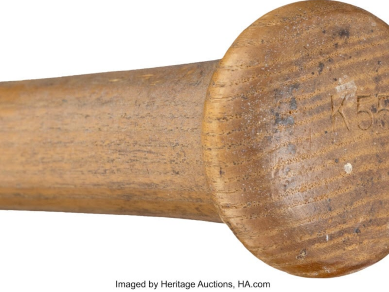 Mickey Mantle’s 1953 World Series Bat on Auction Block