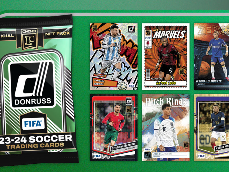 Panini 2023-24 Donruss Soccer Blockchain Release Excites Fans