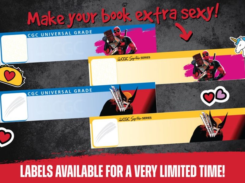 Limited-Edition Deadpool and Wolverine Marvel Labels