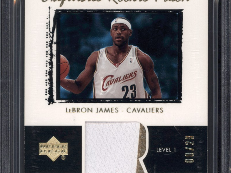 LeBron James Rookie Cards Shine at Leland’s Summer Classic Auction