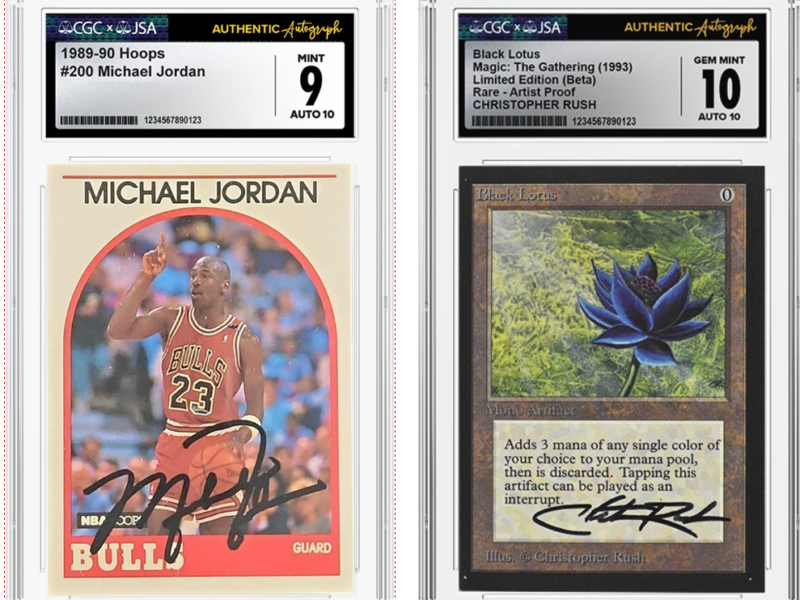 CGC Cards and JSA Collaborate for Autographed Card Services