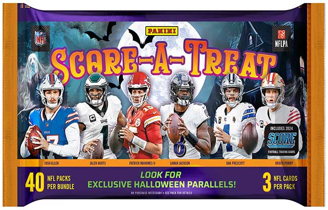 Score-a-Treat Football: Halloween Twist on Panini Cards