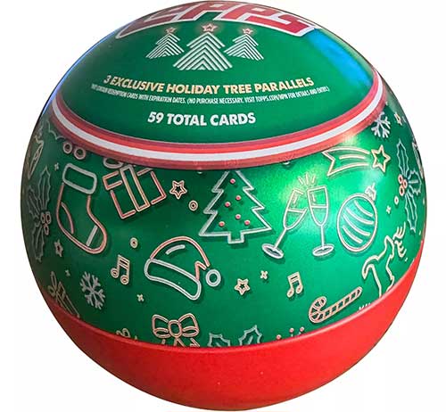 Festive Fun: 2024 Topps Holiday Baseball Cards Collectible Tins