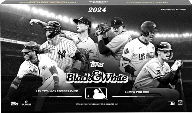 2024 Topps Black and White Baseball: Collector’s Guide