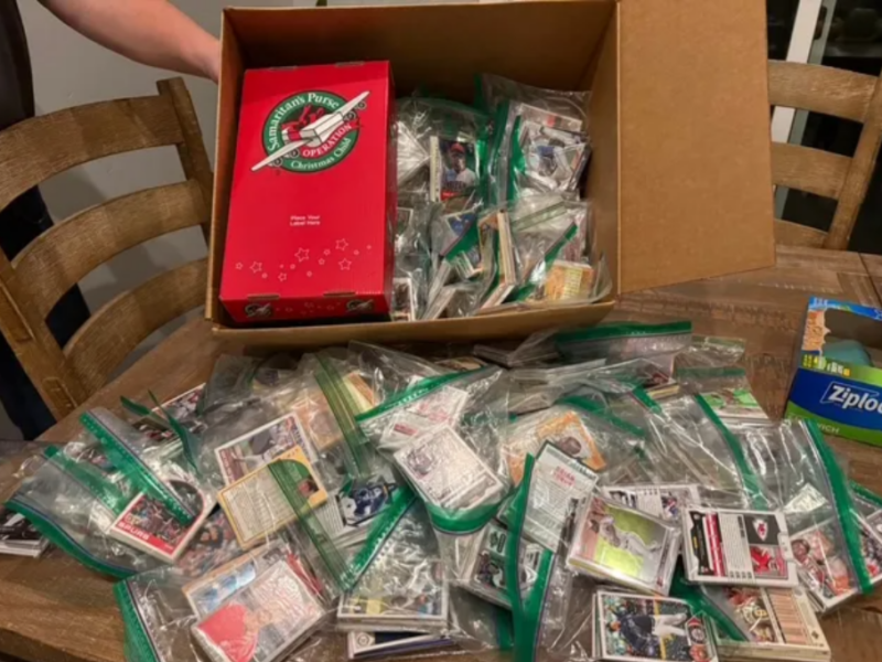 Spreading Joy with Unwanted Baseball Cards