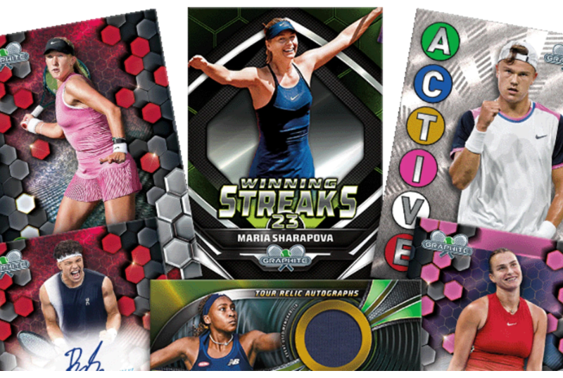 Topps Graphite Tennis Cards Make a Grand Slam Debut