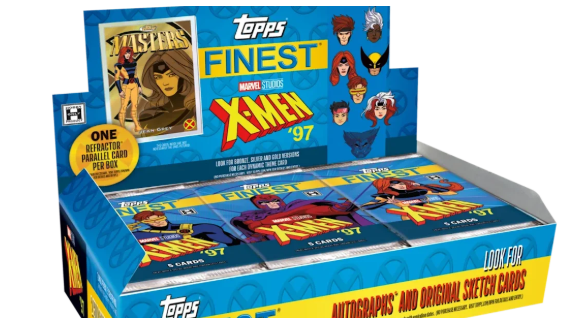 Topps Finest X-Men 97 Set: Nostalgia and Rare Autographs Shine