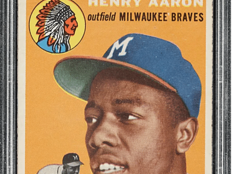 Own a Piece of Baseball History with 1954 Hank Aaron Card