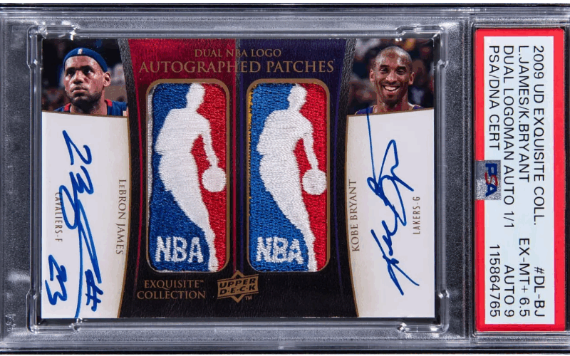 LeBron James & Kobe Bryant Logoman Card Sells for $1.16 Million