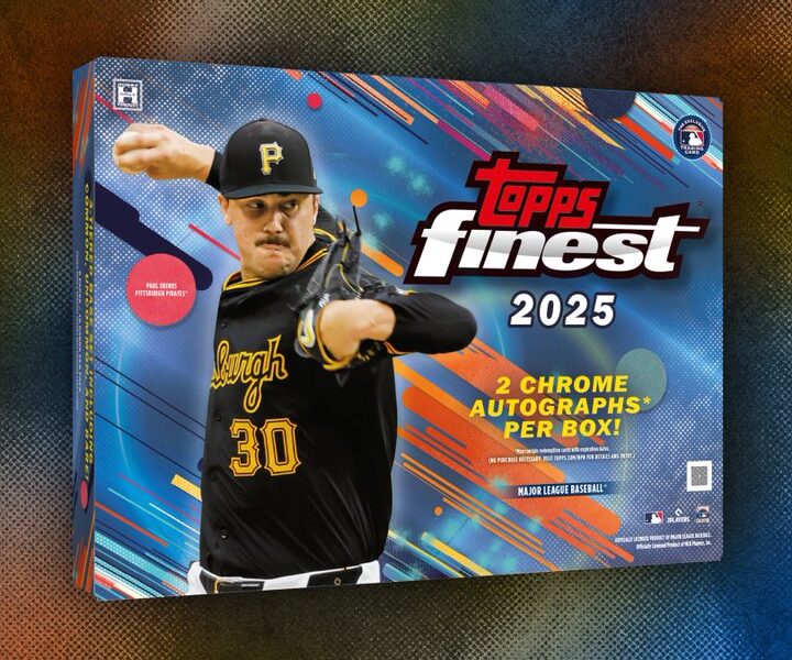 Paul Skenes Graces 2025 Topps Finest Baseball with First Solo Cover
