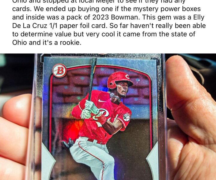 Chance Encounter at Ohio Store Leads to Rare Rookie Card Find
