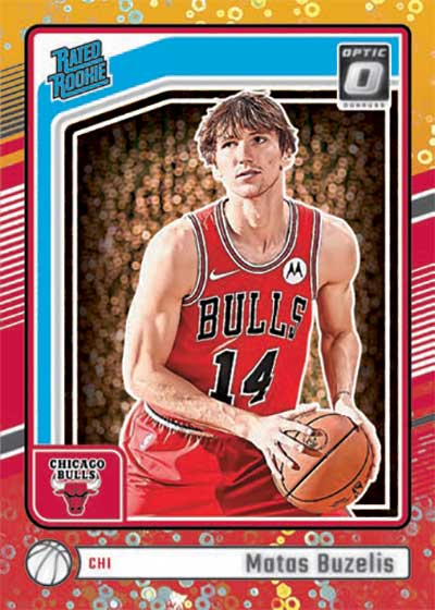 2024-25 Donruss Optic Basketball Shines With Chrome and Color