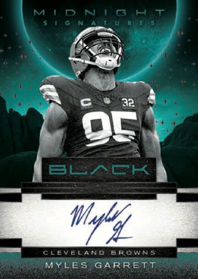 2025 Panini Black Football Set Dazzles with Dark Elegance